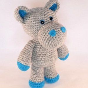 Yellow Easter Bunny Stuffed Animal Cute Plush Toy